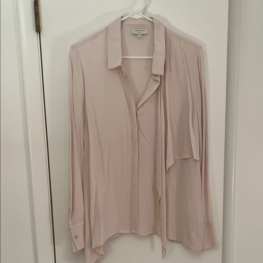 Habitual Soft Cream/Pink Blouse